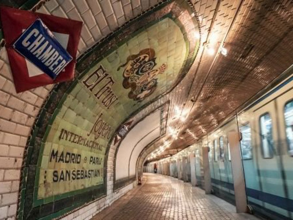 Andén 0. Estación de Chamberí