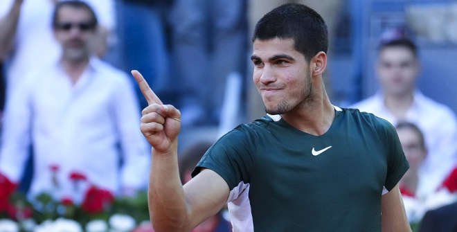 Carlos Alcaraz, ganador del Mutua Madrid Open 2022