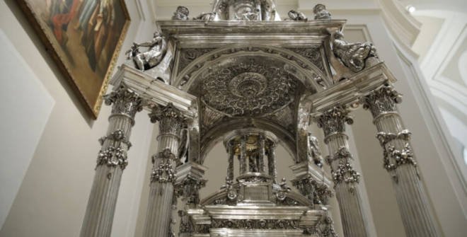 Disfruta de nuevo de la Custodia del siglo XVI de Francisco Álvarez, en la procesión del Corpus Christi