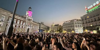 Actuaciones en la Puerta del Sol de las Fiestas del Orgullo LGTBI+ Madrid