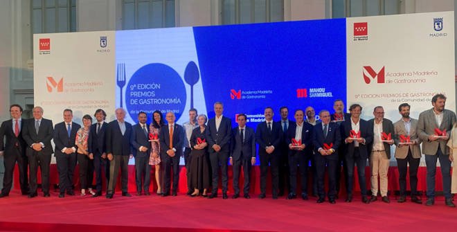 IX Edición de los Premios de Gastronomía de la Comunidad de Madrid