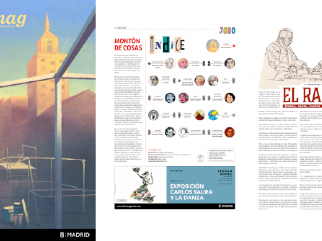 Revista eme21magazine abril 2021. Portada: Kike de la Rubia