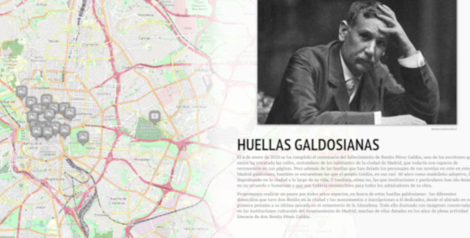 Mapa virtual accesible del Gabinete de Humanidades Digitales EsConD